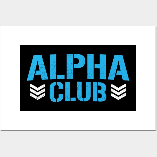 Alpha Club Mask Wall Art by AlphaElite